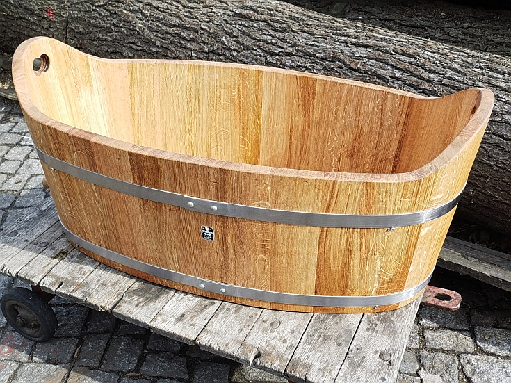 Holzbadewannen - Kinderbadewanne - Eiche