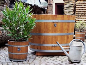 Holzpflanzkübel sind Wellness für Ihre Pflanzen.