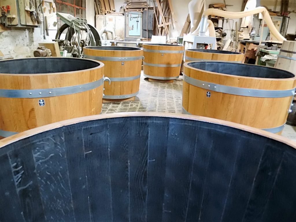 Holzpflanzkübel - Pflanzkübel Holz  - Pflanzbottich