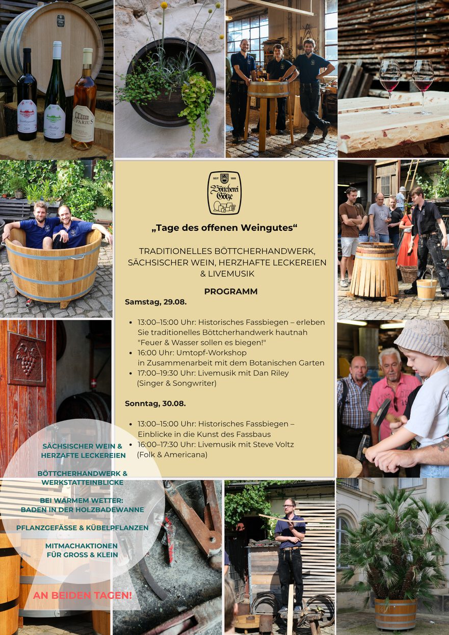 WO WEIN AUF HANDWERK TRIFFT
